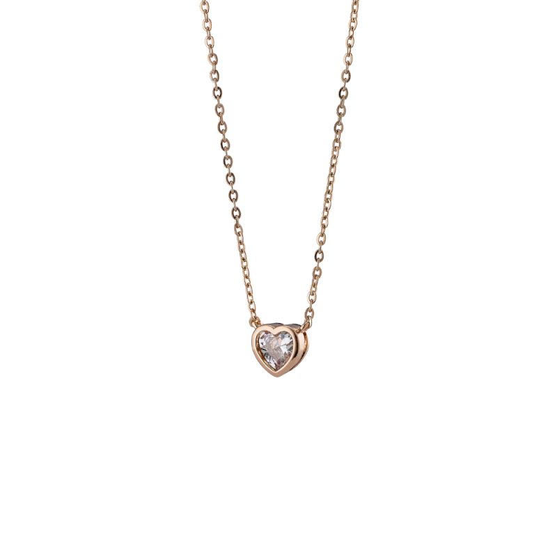 01L15-01116 Loisir Κολιέ Heart to Heart