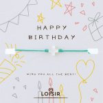 Βραχιόλι The Minis με πράσινο κορδόνι και mop σταυρό