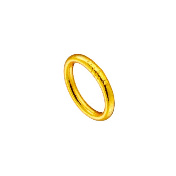 Δαχτυλίδι Stay Golden από σιλικόνη σε χρυσό χρώμα