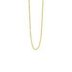 Αλυσίδα Links ατσάλινη επίχρυση στριφτή 40 cm αδιάβροχη