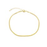 Βραχιόλι Ποδιού Madison ατσάλινο επίχρυσο 0.25 cm αδιάβροχο