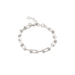 Βραχιόλι Links ατσάλινο με μικρά στοιχεία