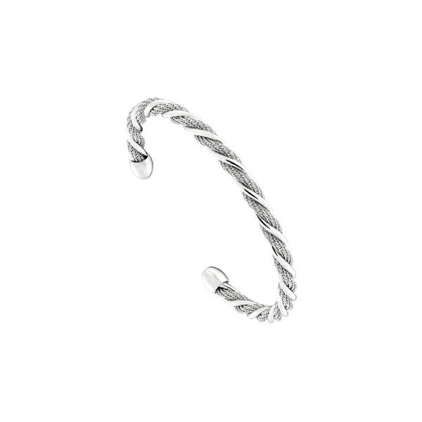 Βραχιόλι Links ατσάλινο σταθερό στριφτό 0.5 cm