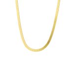 Αλυσίδα Madison ατσάλινη επίχρυση 0.5 cm αδιάβροχη