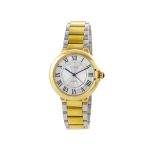 Ρολόι Timeless με δίχρωμο ατσάλινο μπρασελέ και ασημί καντράν