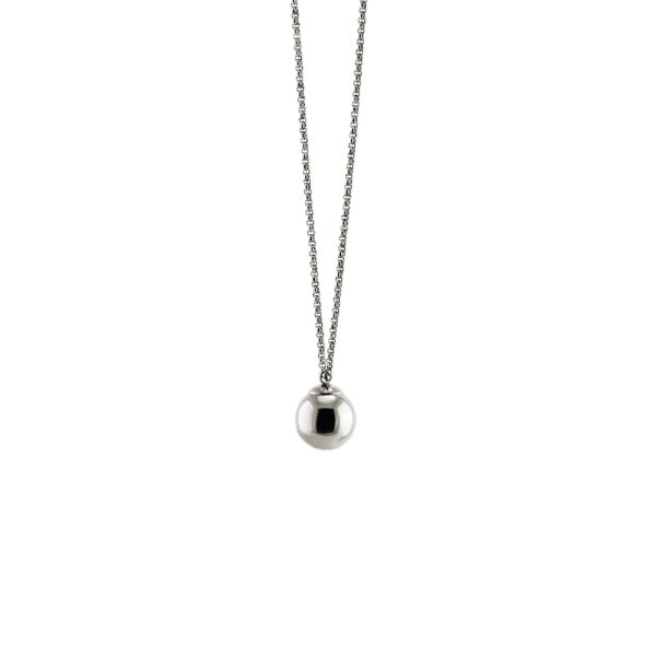 Κολιέ Links ατσάλινο με μπίλια 1.4 cm