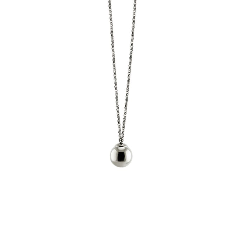 Κολιέ Links ατσάλινο με μπίλια 1.4 cm