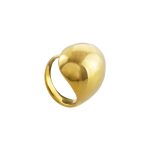 Δαχτυλίδι Links ατσάλινο επίχρυσο