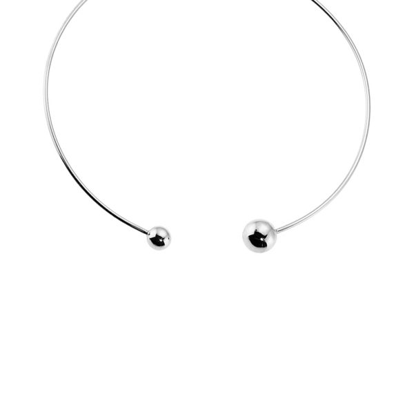 Κολιέ Links ατσάλινο σταθερό με μπίλιες