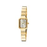 Ρολόι Minimal με επίχρυσο ατσάλινο μπρασελέ και λευκό καντράν